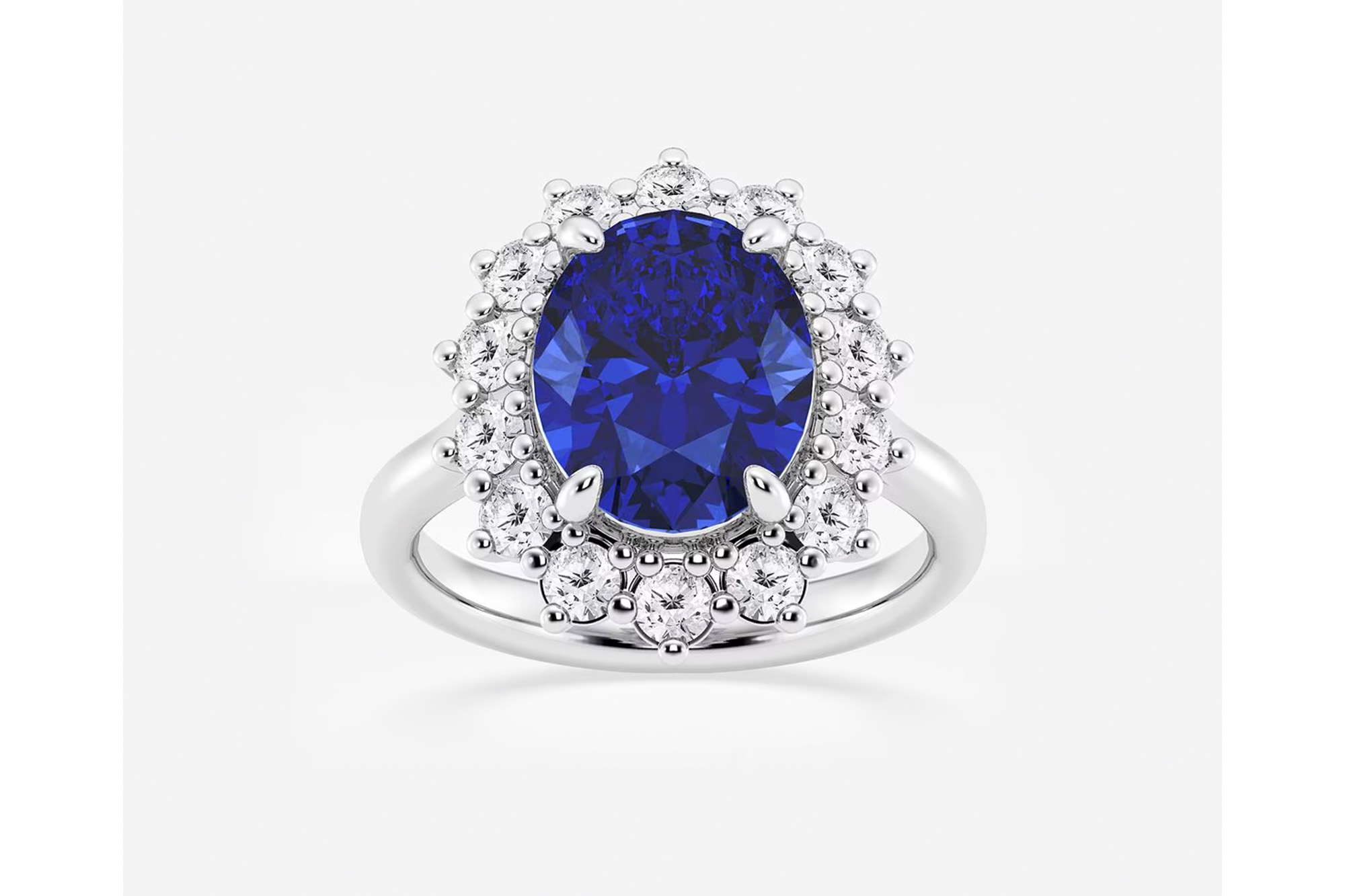 A sapphire ring 