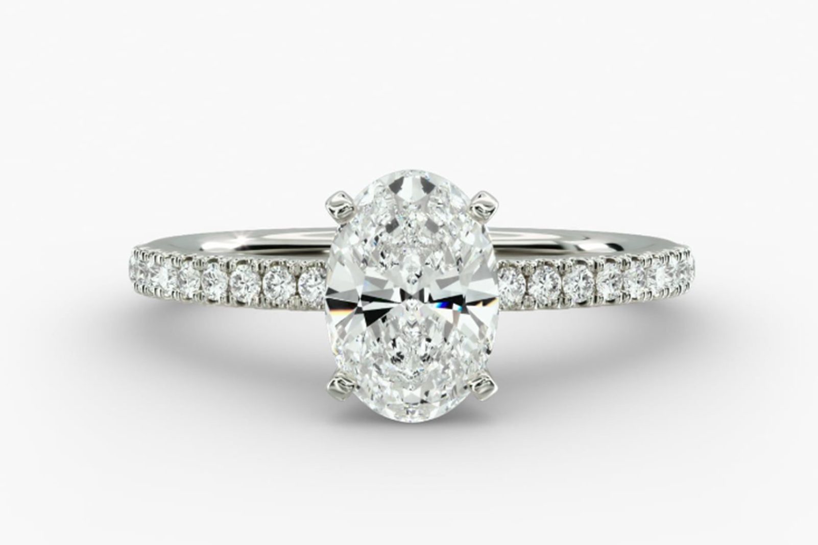 An engagement ring