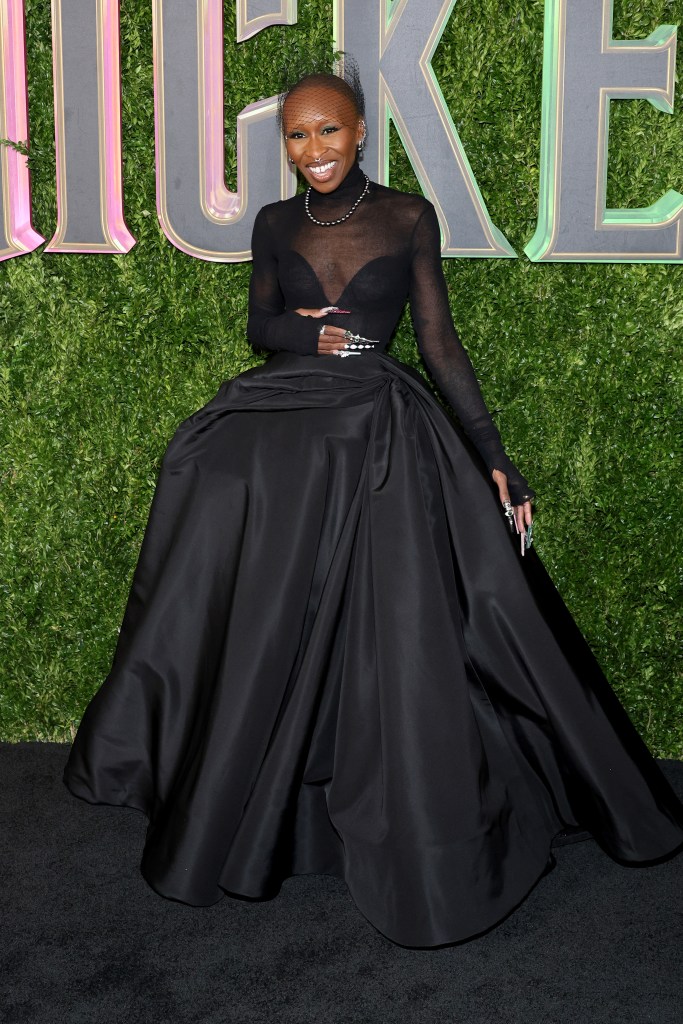 Cynthia Erivo, NYC premiere of "Wicked"