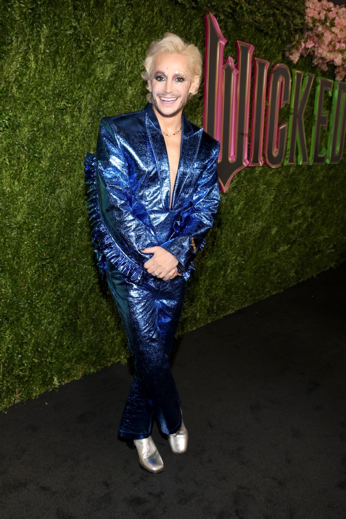 Frankie Grande, NYC premiere of "Wicked"