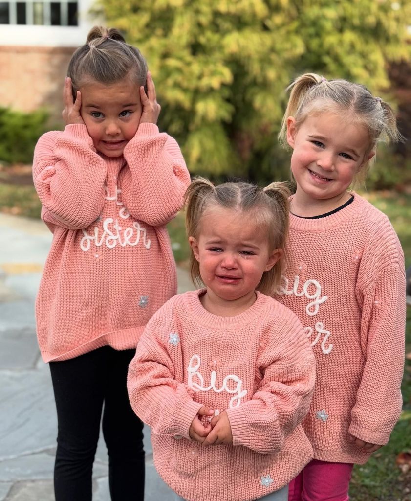 Kylie Kelce's kids via Instagram Friday