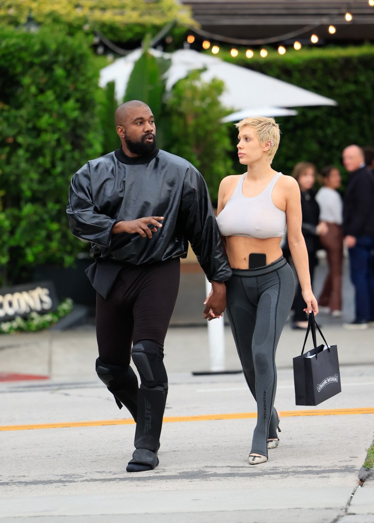 Kanye West and Bianca Censori in May 2023. 