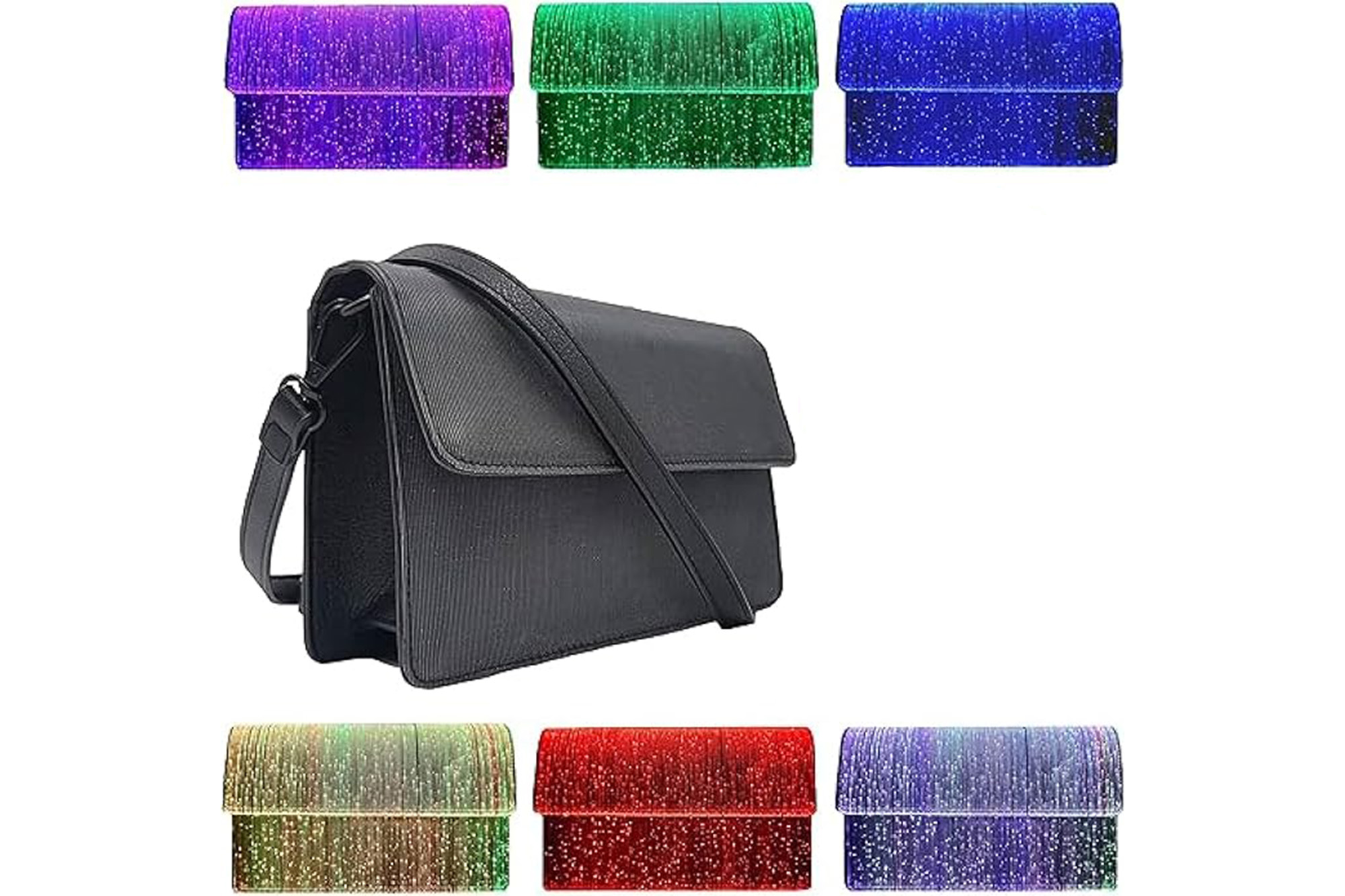 A color-changing purse