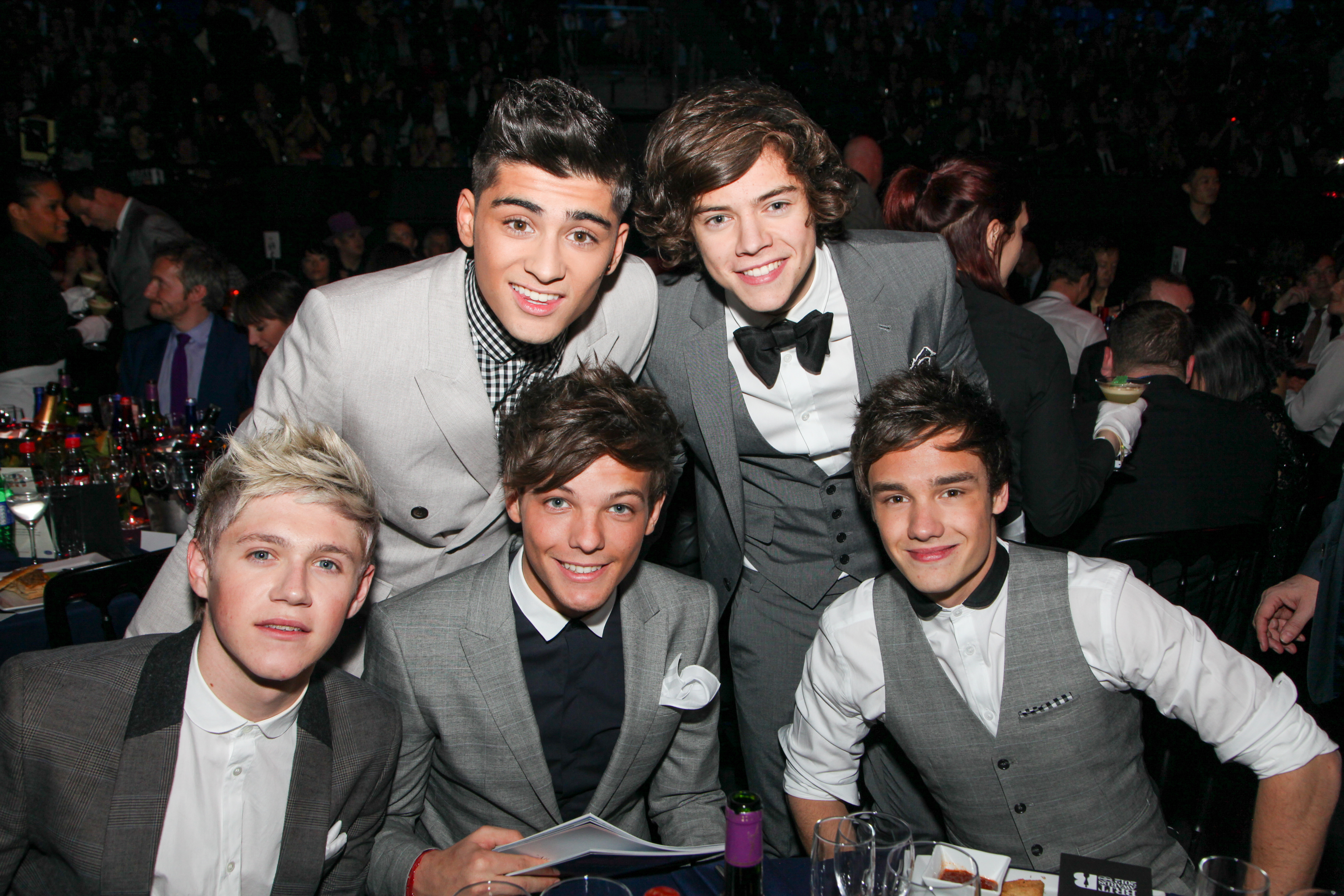 Zayn Malik, Liam Payne, Louis Tomlinson, Niall Horan and Harry Styles from One Direction 