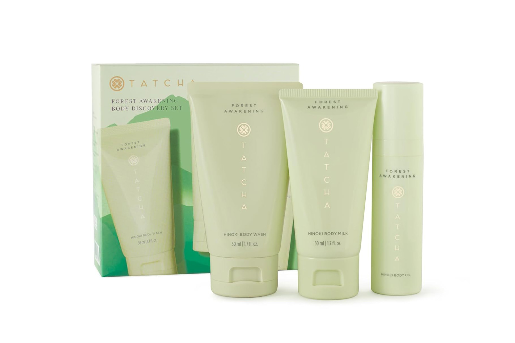 A trio of Tatcha products