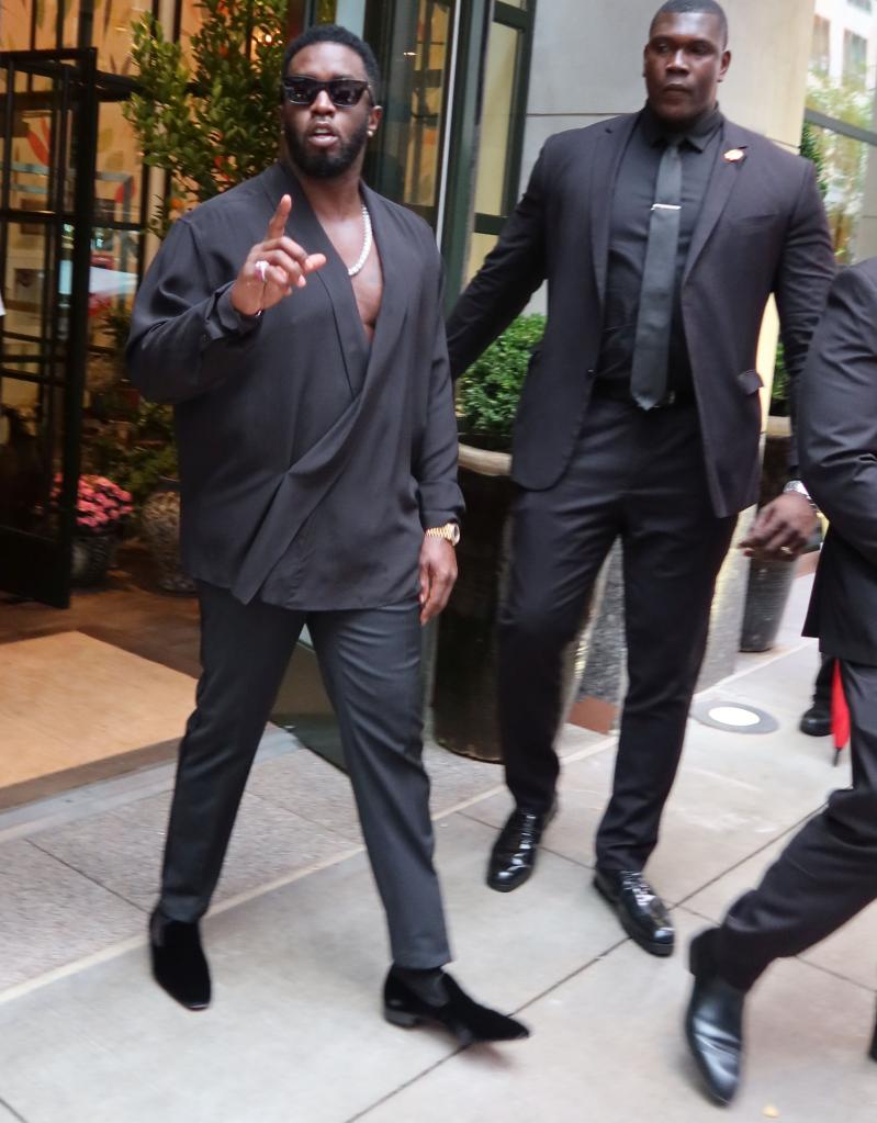 Sean Combs in NYC.