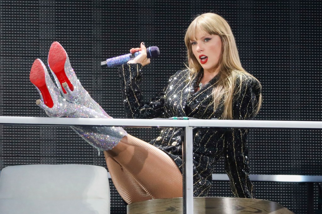 Taylor Swift performs in July 2023