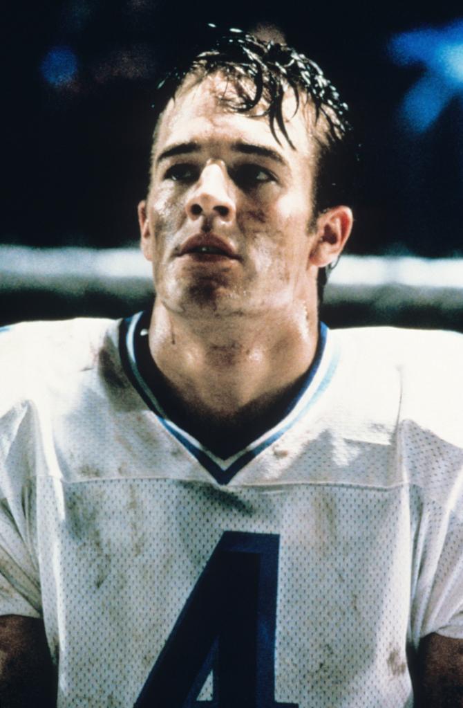 James Van Der Beek in "Varsity Blues."