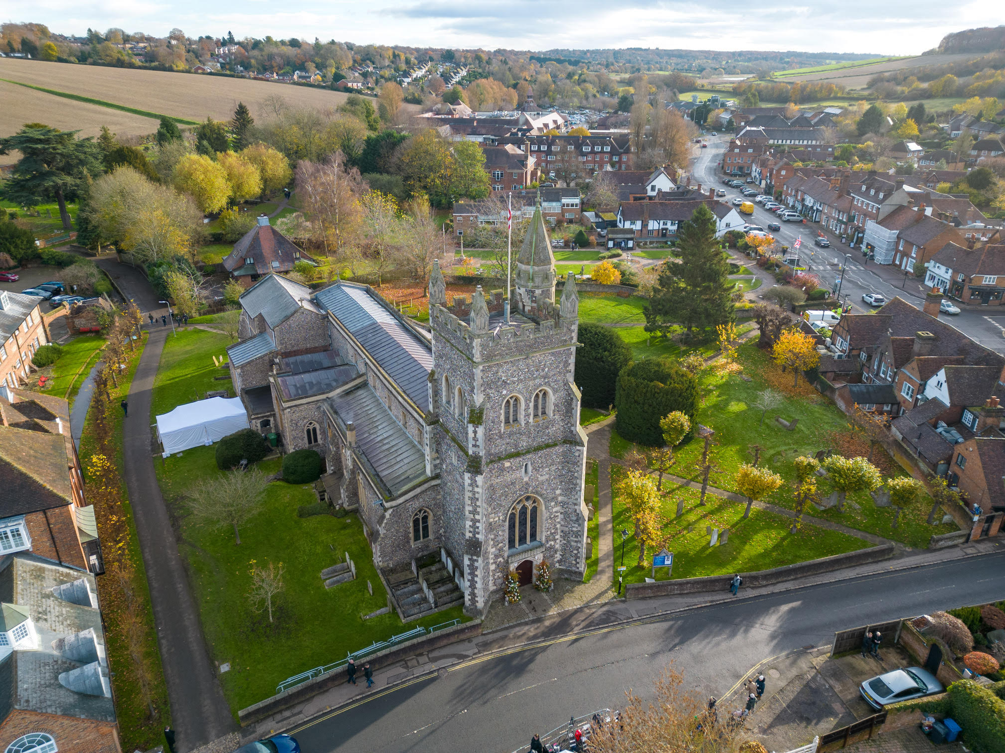 the Church where Liam Payne's funeral is due to take place