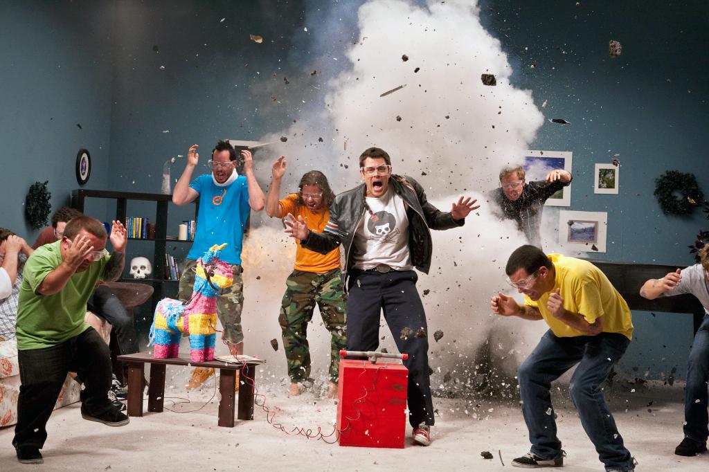 The crew of "Jackass 3D."