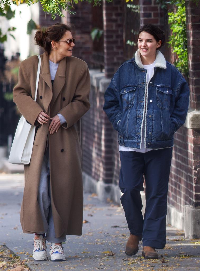 Katie Holmes and Suri Cruise