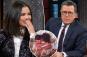 Watch Selena Gomez react to Stephen Colbert's awkward question about Benny Blanco's 'intentions'