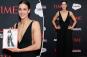 Caitlin Clark stuns in plunging Prada gown and diamonds at Time dinner