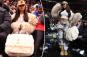 Megan Thee Stallion carries $7,200 Saint Laurent fur bag courtside at Celtics-Bulls game