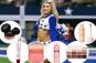 Dallas Cowboys cheerleader Karley Swindel reveals her game-day makeup must-haves, from primer to setting spray