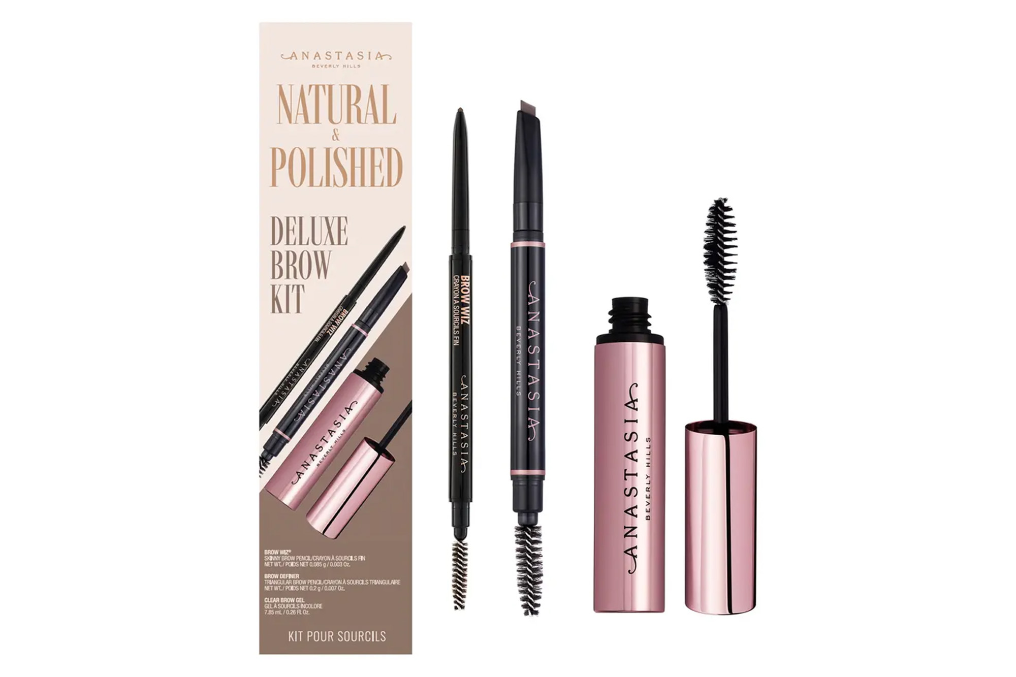 An Anastasia Beverly Hills eyebrow care kit