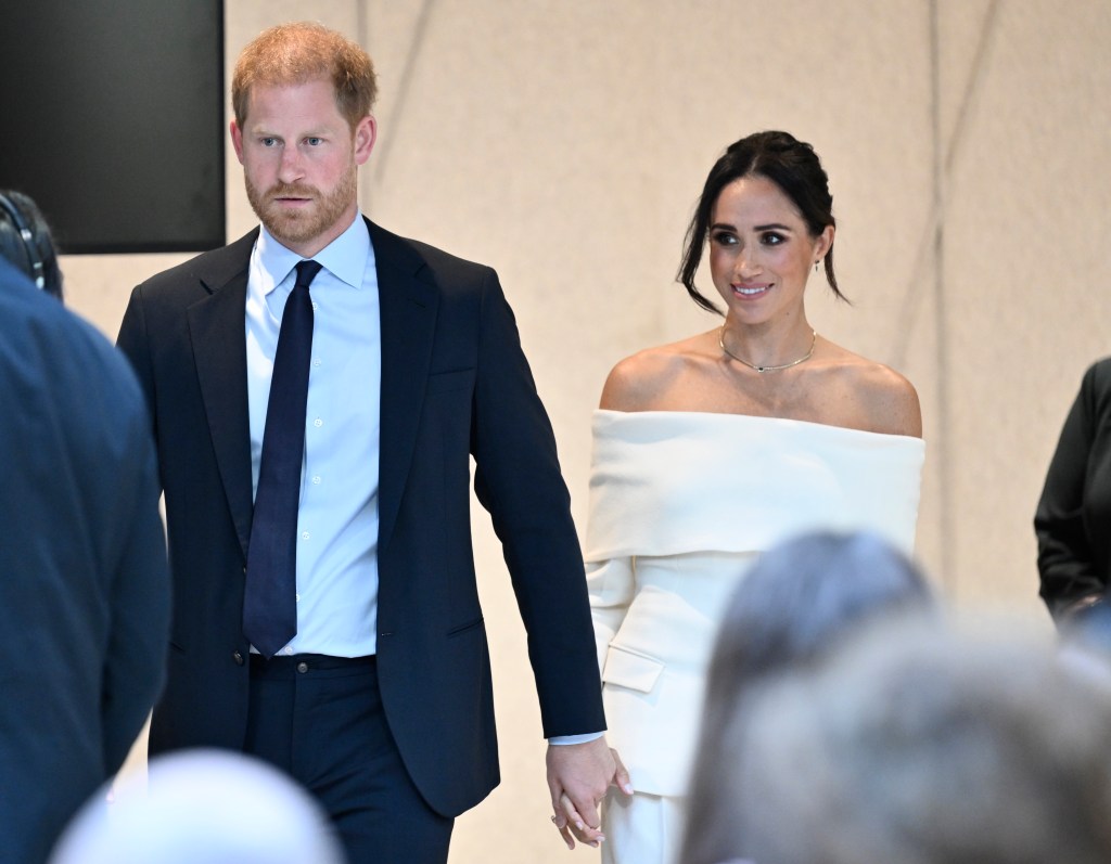 Prince Harry and Meghan Markle in October 2023