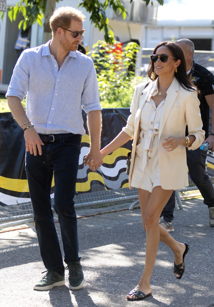 Meghan Markle and Prince Harry in Germany in September 2023