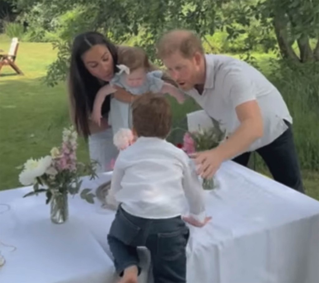 Prince Harry, Meghan Markle and kids