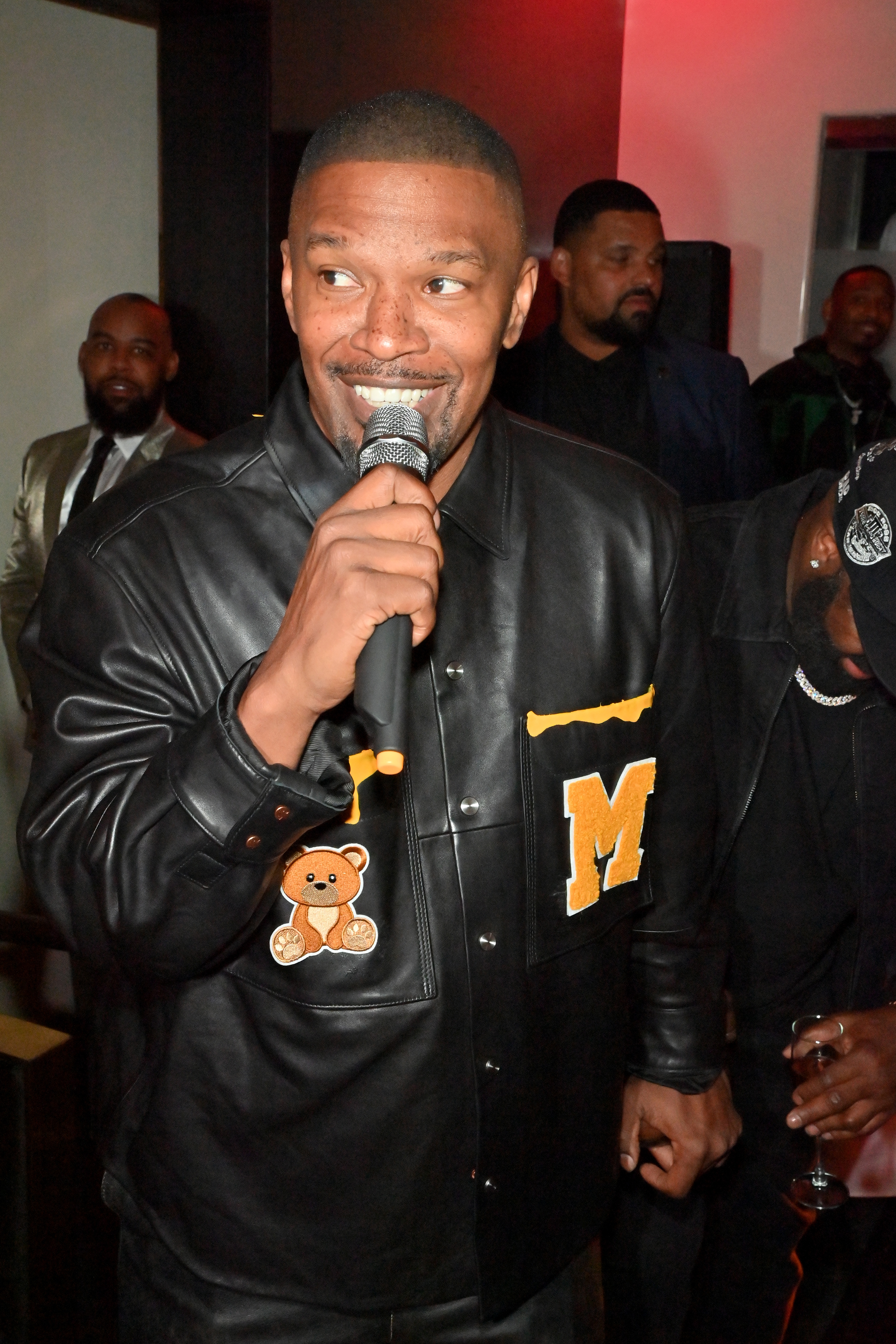 Jamie Foxx at Mr. Chow.