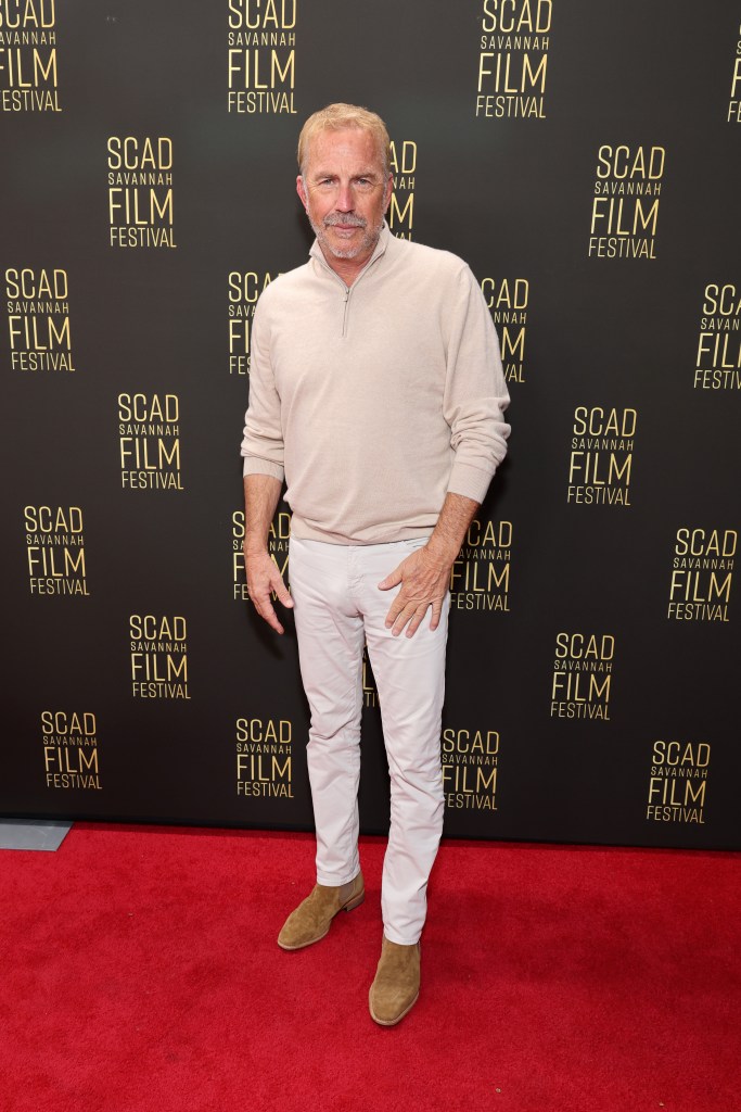 Kevin Costner at SCAD in November 2024