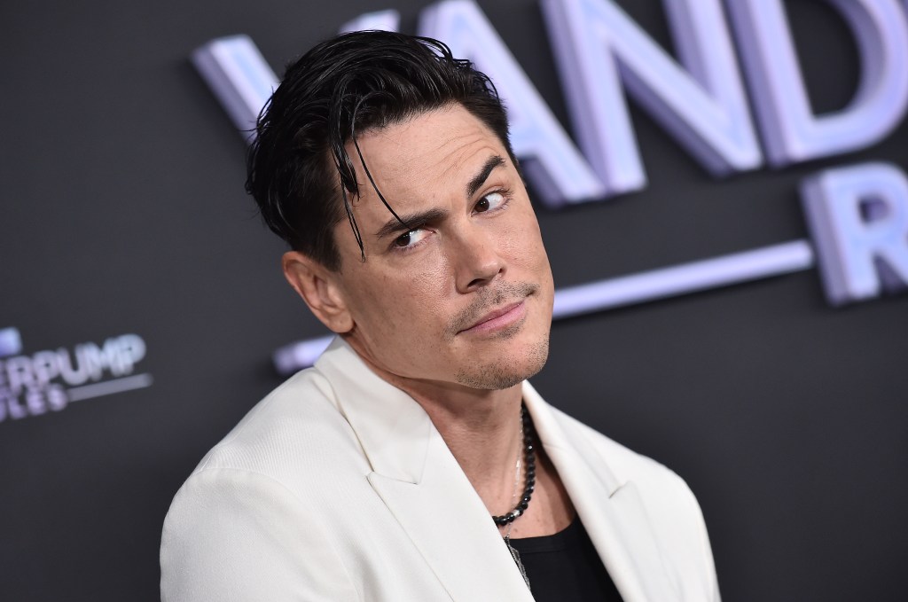 Tom Sandoval at "Vanderpump Rules" premiere in January 2024