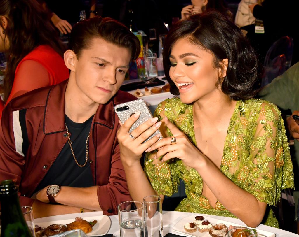 Tom Holland and Zendaya