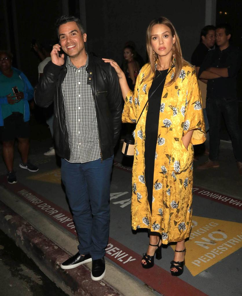 Jessica Alba and Cash Warren in 2017