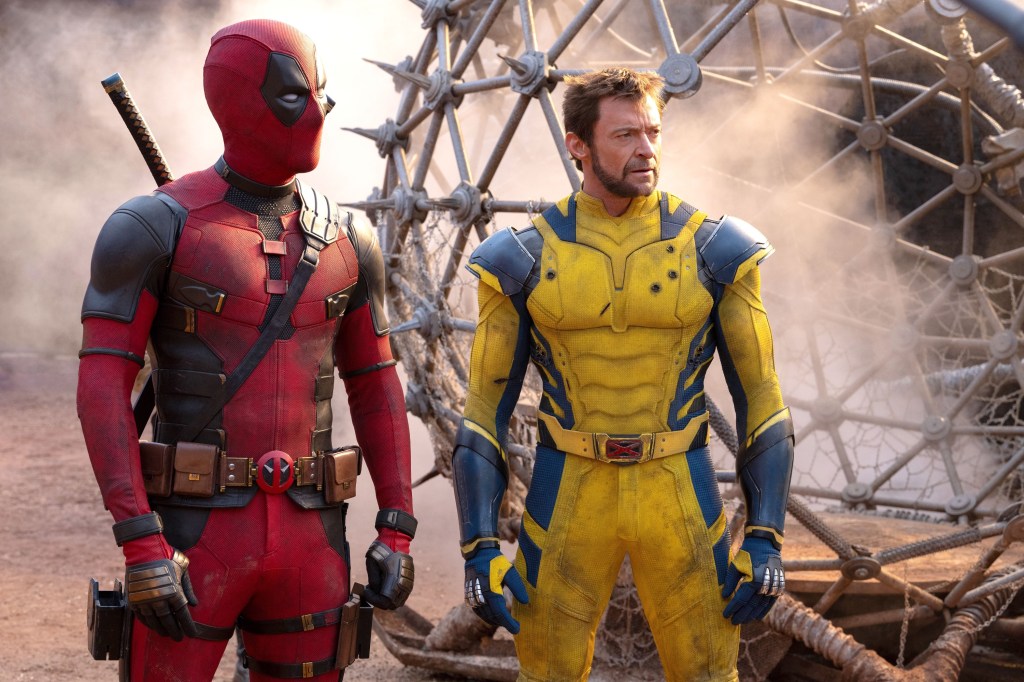 Ryan Reynolds and Hugh Jackman in "Deadpool & Wolverine"