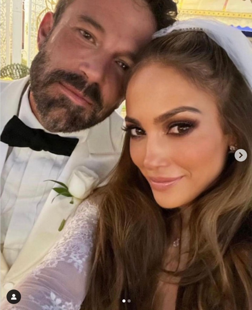 JLO and Ben Affleck wedding