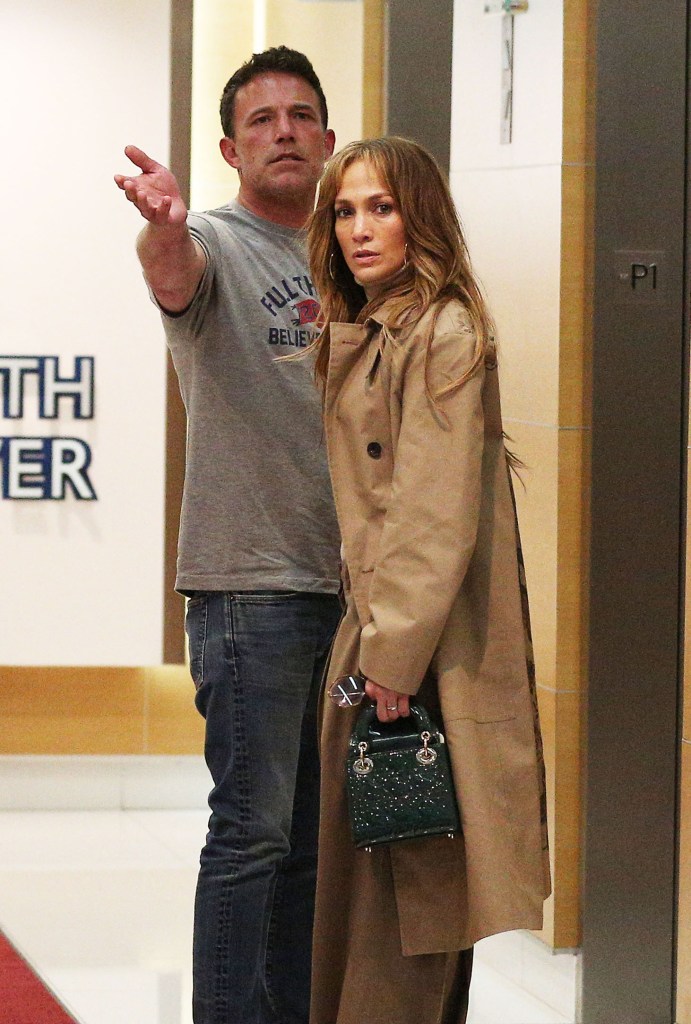 Jennifer Lopez and Ben Affleck