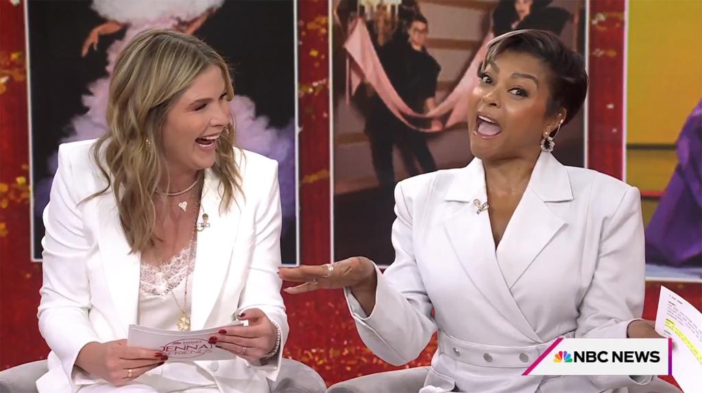 Jenna Bush Hager, Taraji P. Henson on "Today"