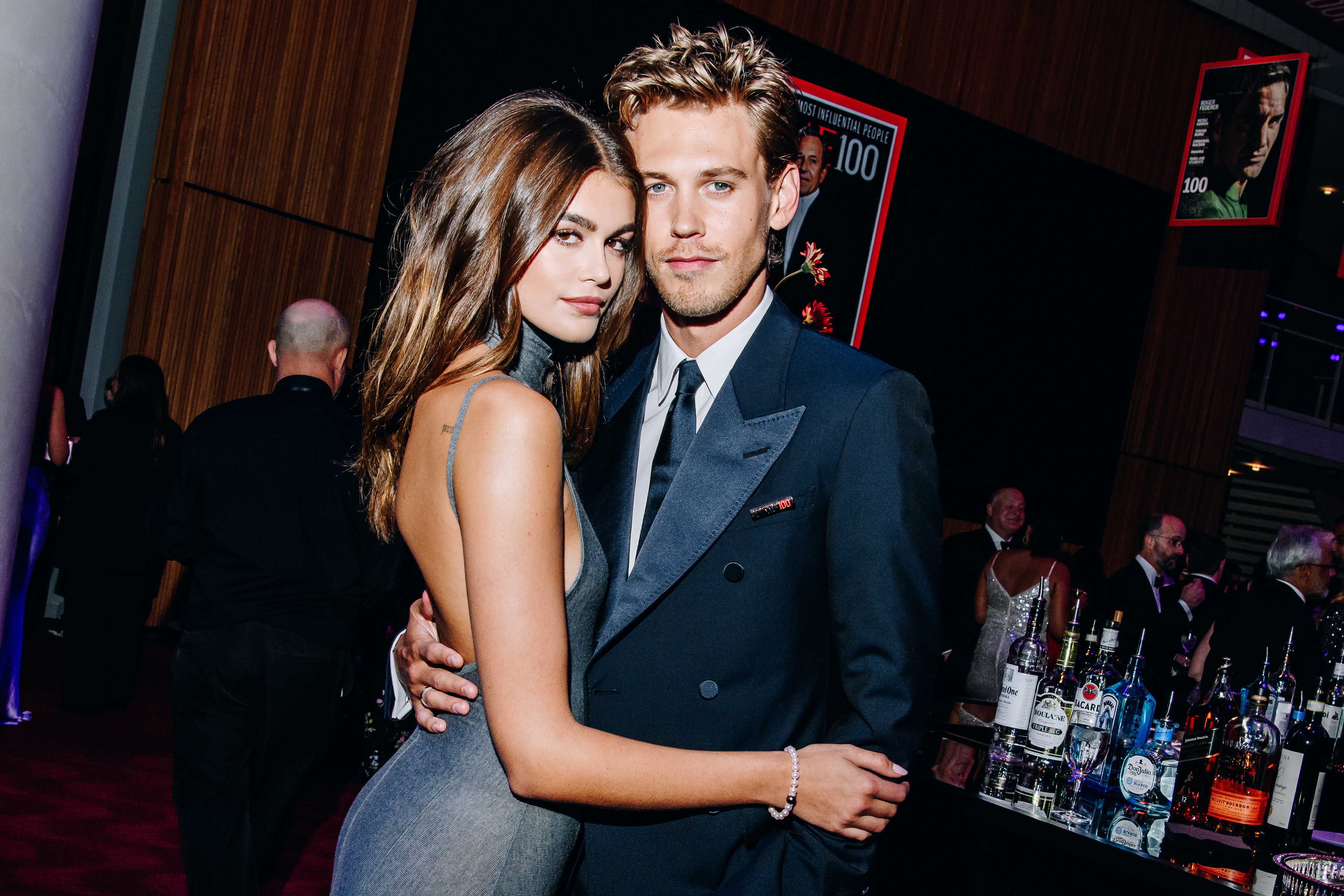 Austin Butler and Kaia Gerber.