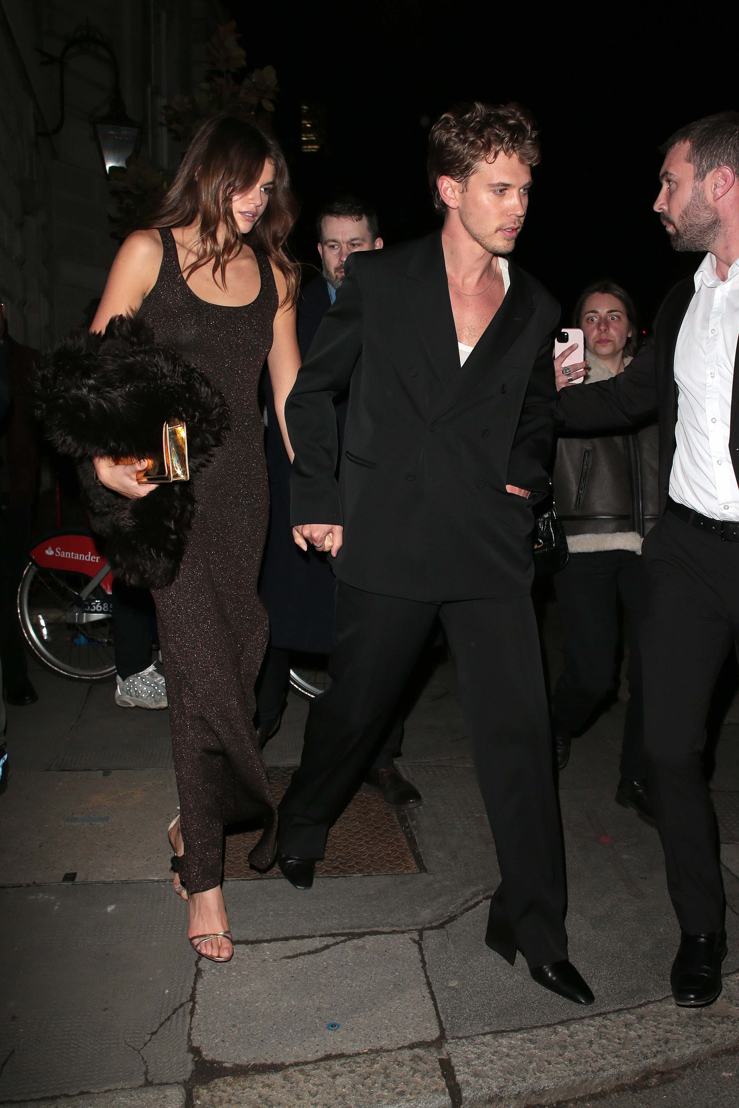 Kaia Gerber and Austin Butler.