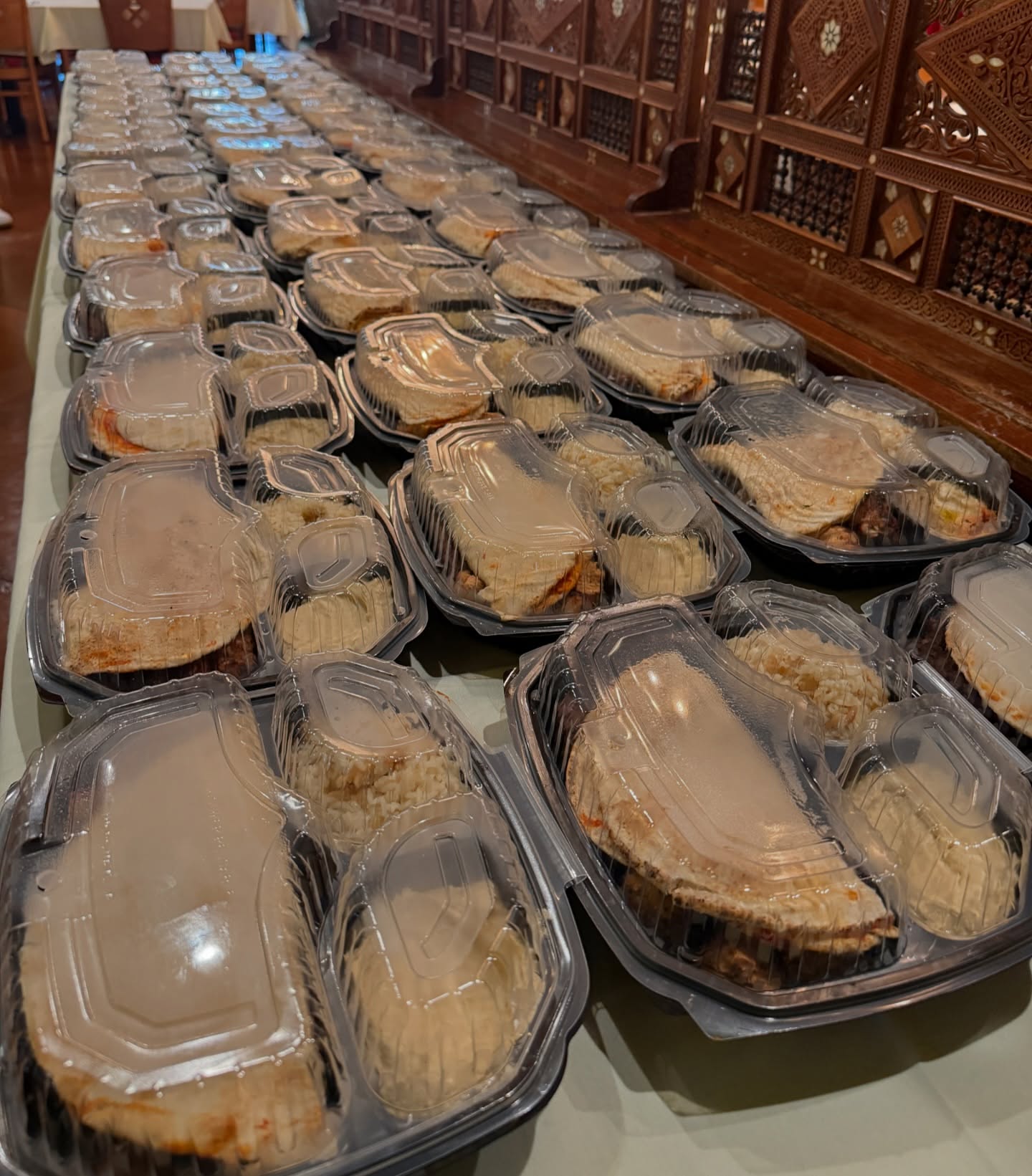 The meals the Kardashians donated