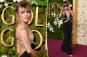 Miley Cyrus goes rock 'n' roll chic in cutout gown on Golden Globes 2025 red carpet