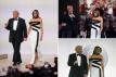 Melania Trump stuns in black-and-white, strapless gown at President Trump's inaugural ball