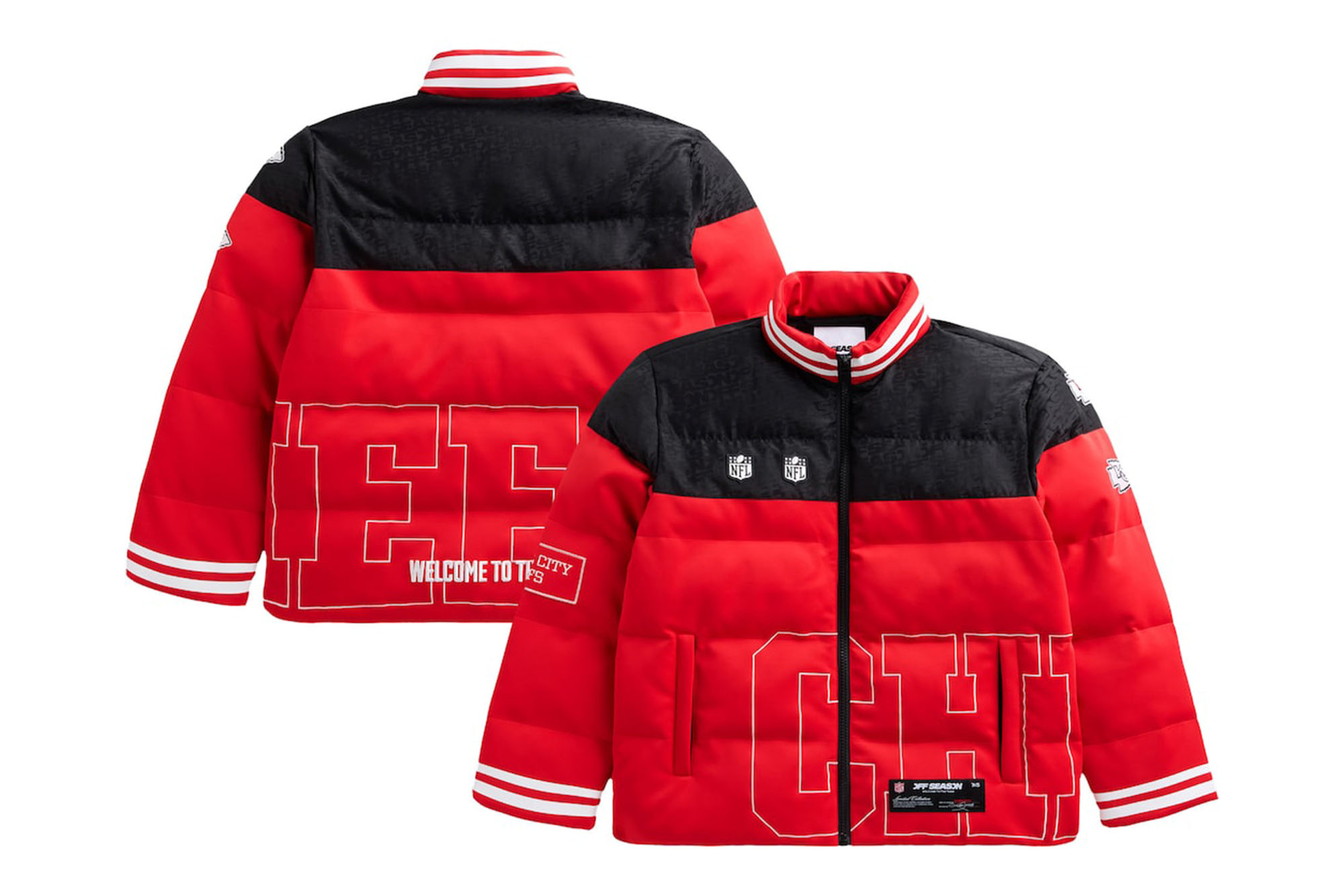 Off Season Kansas City Chiefs Team Puffer Jacket