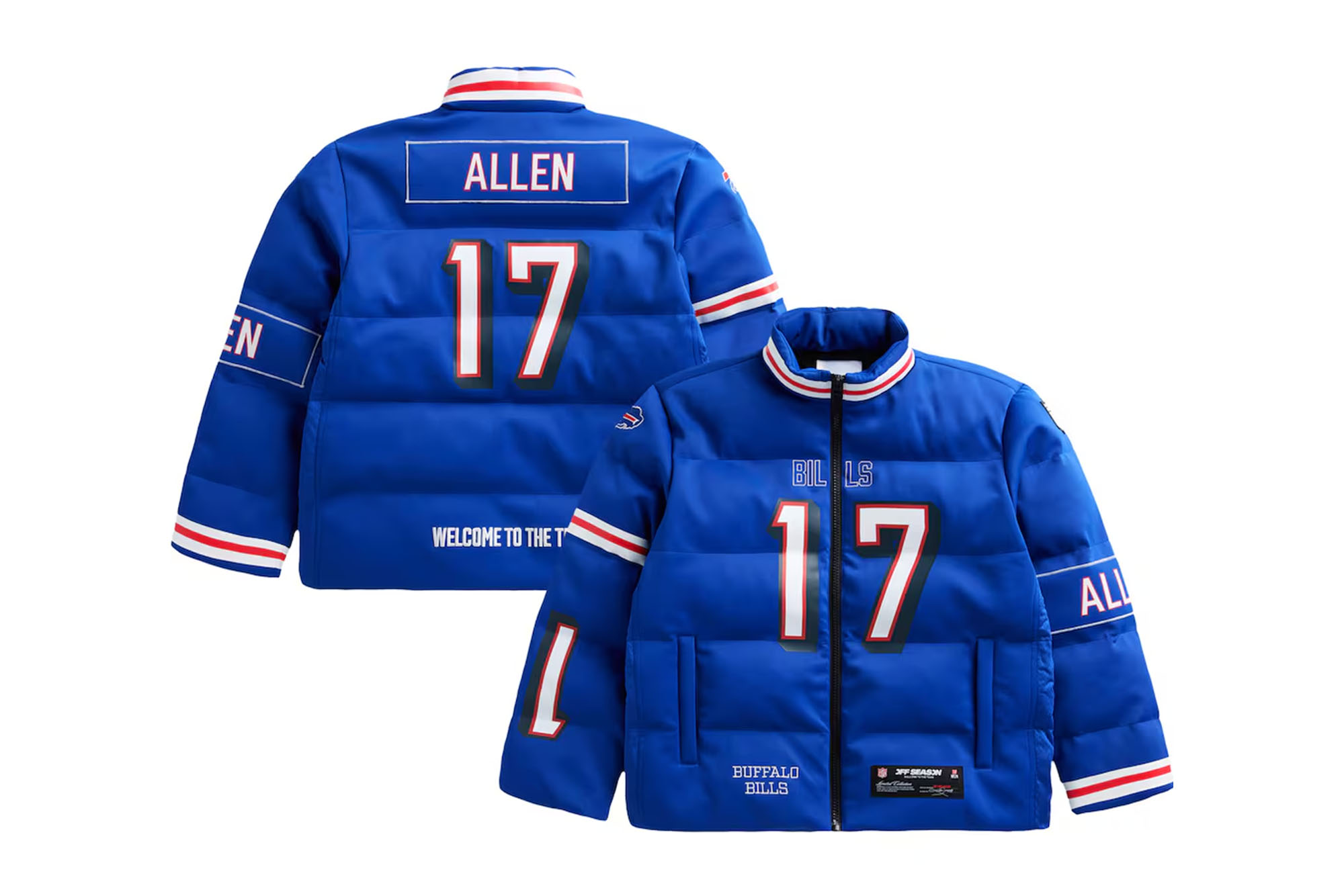 Off Season Josh Allen Buffalo Bills Puffer Jackson