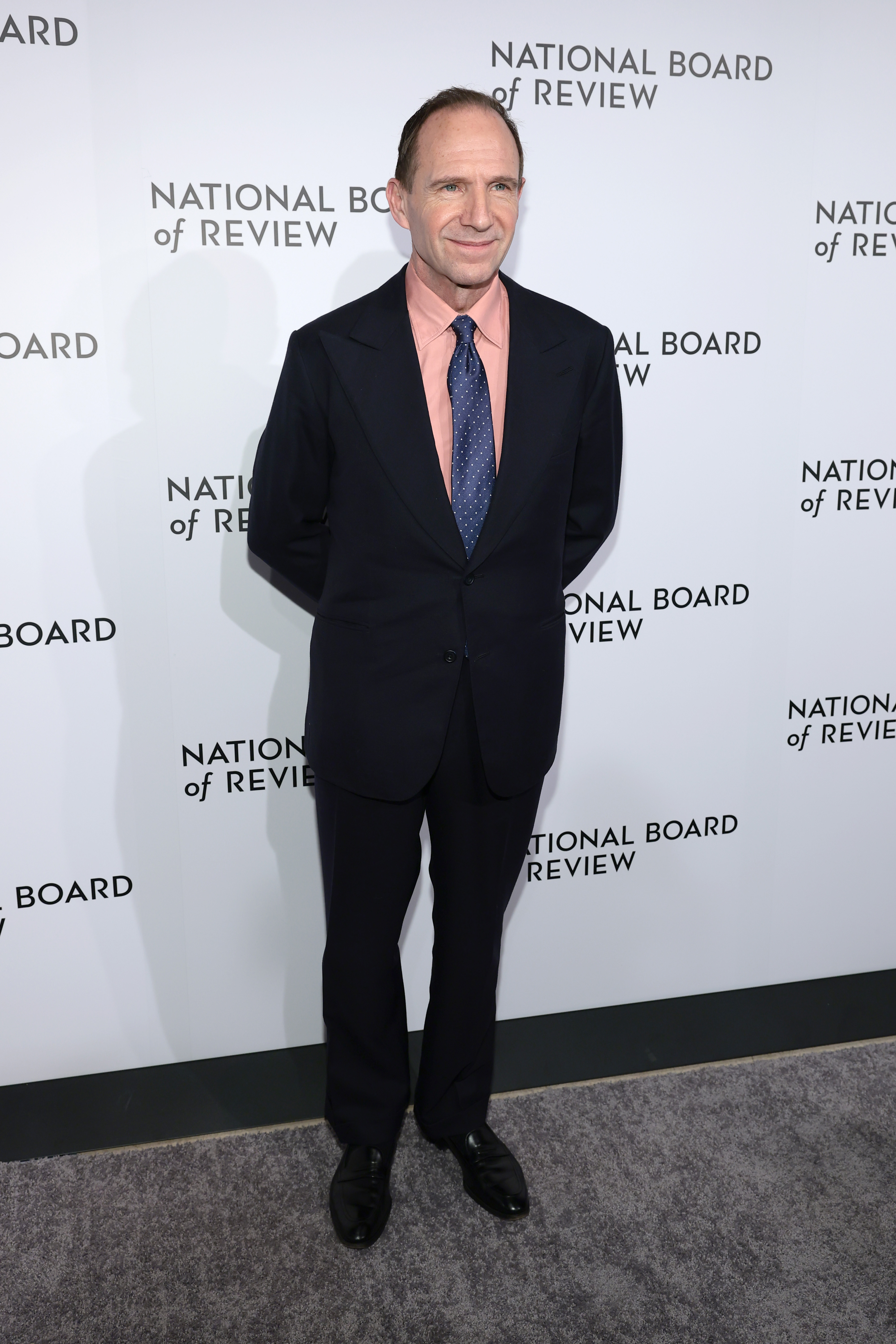 Ralph Fiennes attends The National Board of Review Annual Awards Gala  at Cipriani 42nd Street on January 07, 2025 in New York City.