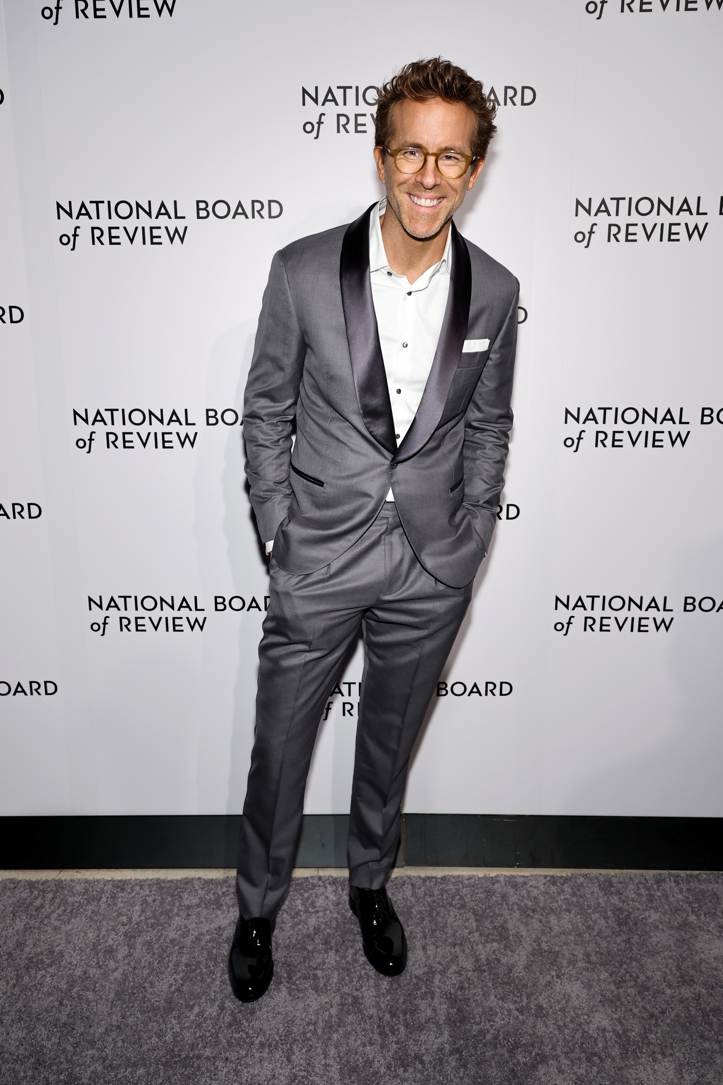 Ryan Reynolds attends The National Board of Review Annual Awards Gala  at Cipriani 42nd Street on January 07, 2025 in New York City.