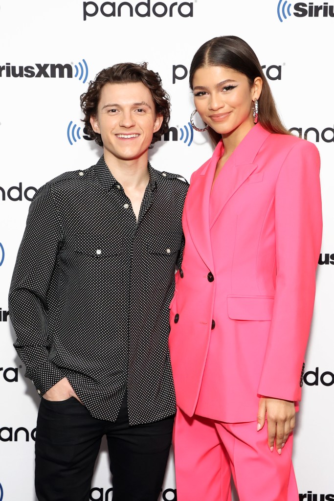 Zendaya and Tom Holland in December 2021