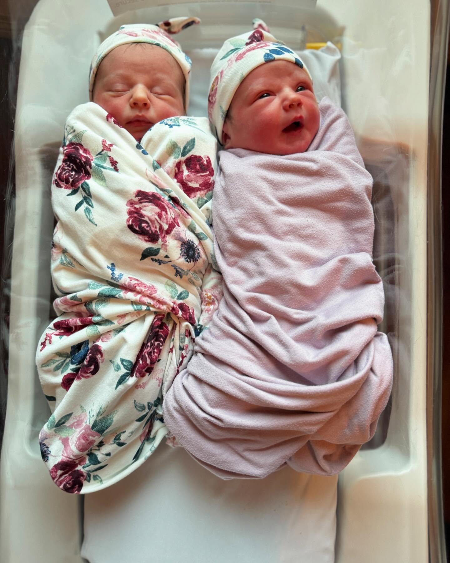 Jedidiah Duggar and wife Katey's twins.