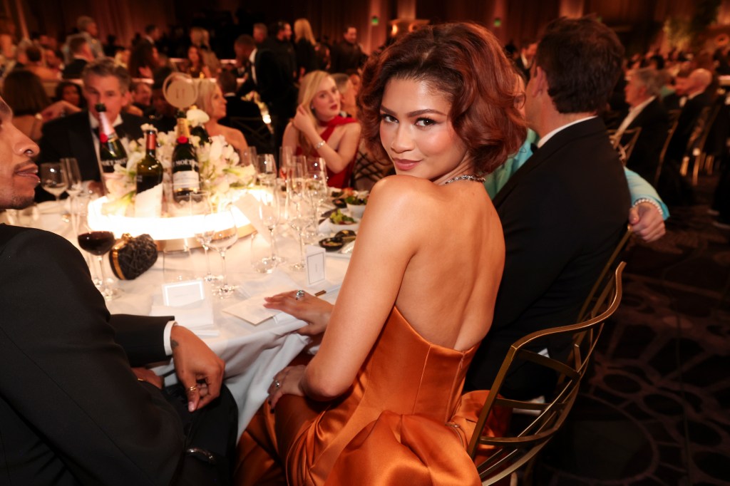 Zendaya at 2025 Golden Globes on Sunday