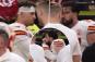 Hear Patrick Mahomes and Travis Kelce's emotional sideline exchange after brutal Super Bowl loss