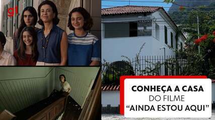 Veja como é a casa onde foi gravado o filme "Ainda Estou Aqui"