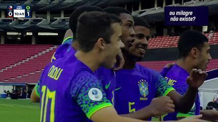 Chile 0 x 3 Brasil - Melhores momentos - Campeonato Sul-Americano Sub-17 2023
