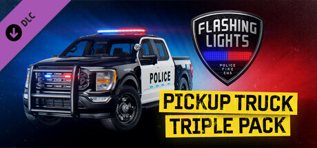 Flashing Lights: Pickup Truck Triple Pack (Polizei, Feuerwehr, Rettungsdienst)