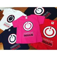 Powered by Insulin Tee (3XL, 4XL & 5XL)