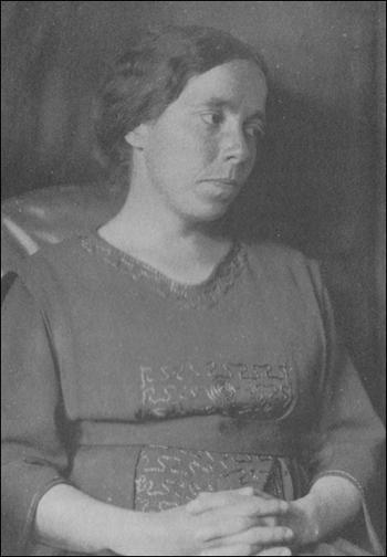 Anna Freud in her study.